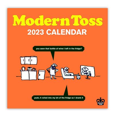 Modern Toss Wall Calendar 2023