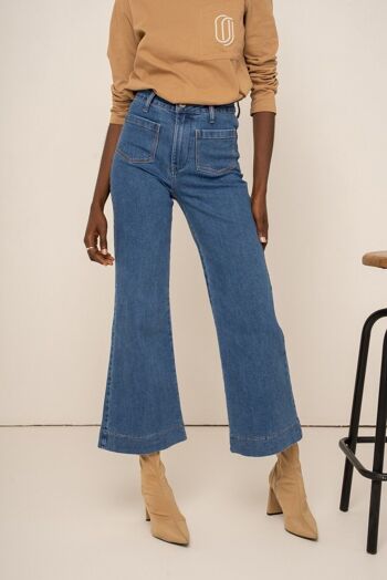 Jeans Gasparette wide DENIM BLEU 3