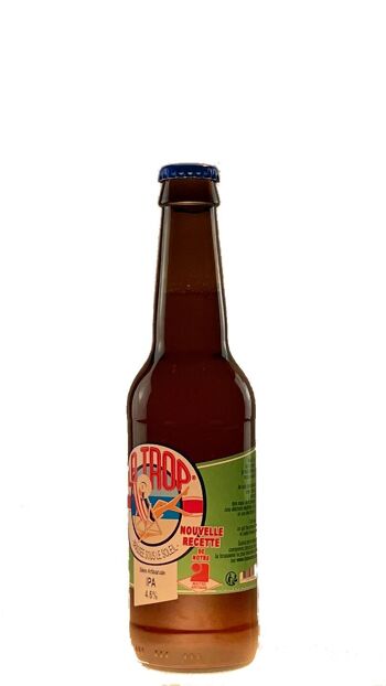 Bière LA TROP' IPA 4,6% 33cl 4