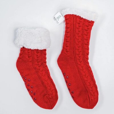 PILOU PILOU KNITTED SOCKS | Red