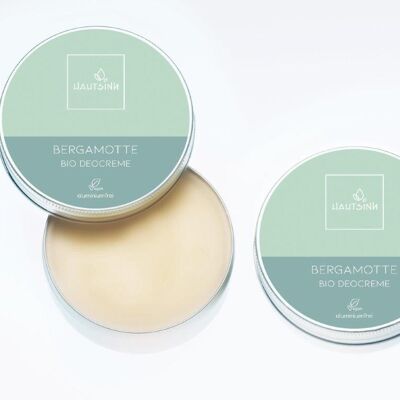 Bergamot organic deodorant cream