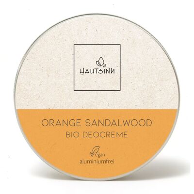 Deodorant Cream BIO Orange Sandalwood