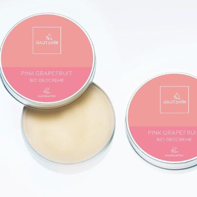 Organic Pink Grapefruit Deodorant Cream