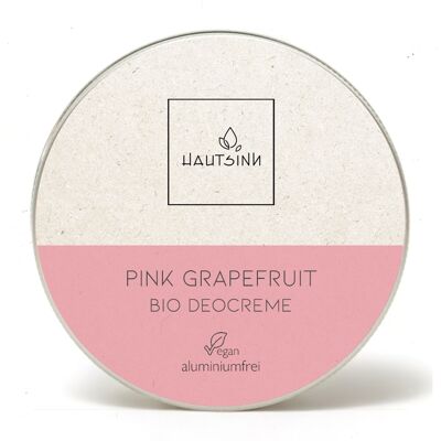 Organic Pink Grapefruit Deodorant Cream