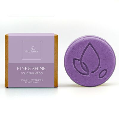 Fine&Shine Shampoo Bar natural organic
