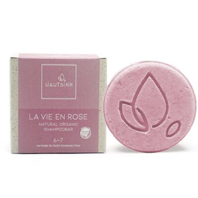 Shampoo bar La vie en rose