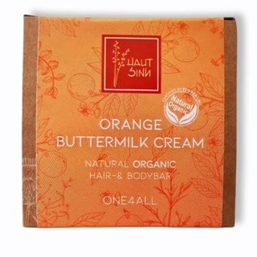 Orange Buttermilkcream One4All Hair&Body Bar