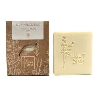 Savon visage de luxe Lily Milk&Silk