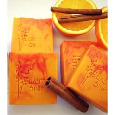 Orange Cinnamon Organic Soap