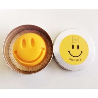 Stay Safe Organic Smiley Soap