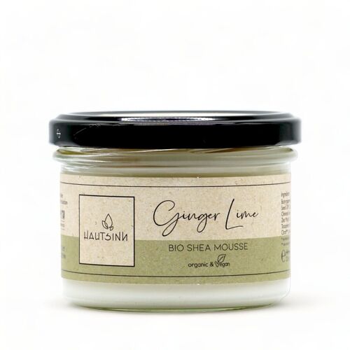 Ginger Lime Sheamousse 225ml