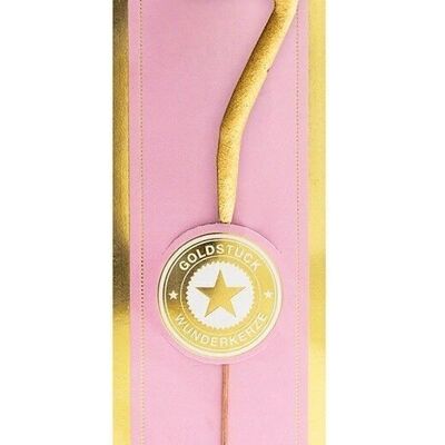 7 mini gold pink gold piece Wondercandle® mini