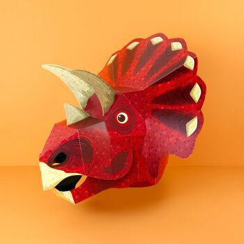 Fabriquez votre propre masque Triceratops 6