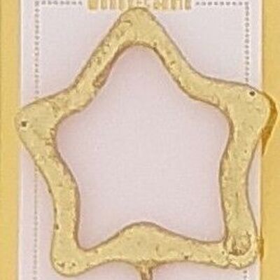 Stern mini gold rosa Goldstück Wondercandle® mini