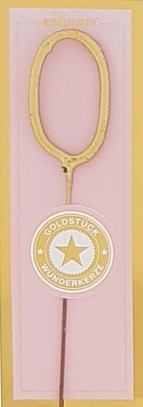 0 mini gold pink Goldstück Wondercandle® mini