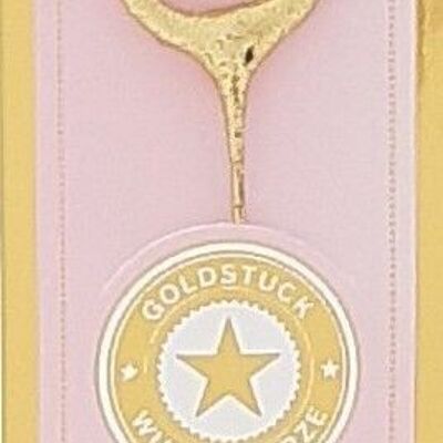 6 mini gold pink gold pieces Wondercandle® mini