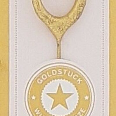 8 mini gold weiß Goldstück Wondercandle® mini