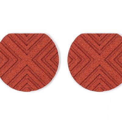 100% cork | AURORA | Cherry Drink Coasters