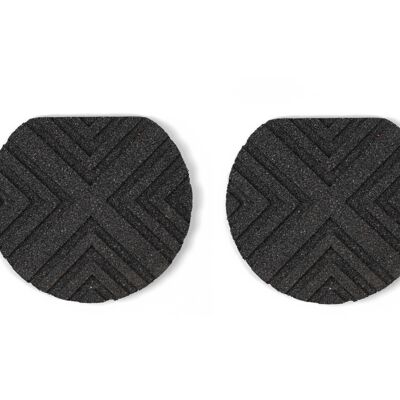 100% cork | AURORA | Black Drink Coasters