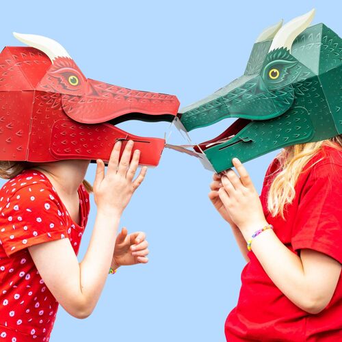Make Your Own Fire-breathing Dragon Mask