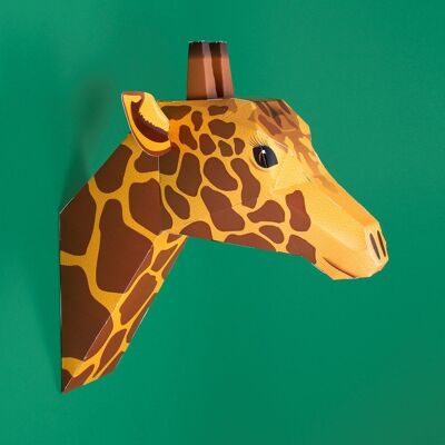 Créez votre propre tête de girafe douce