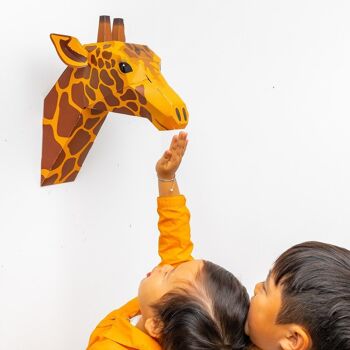 Créez votre propre tête de girafe douce 3