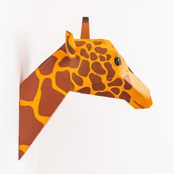 Créez votre propre tête de girafe douce 4