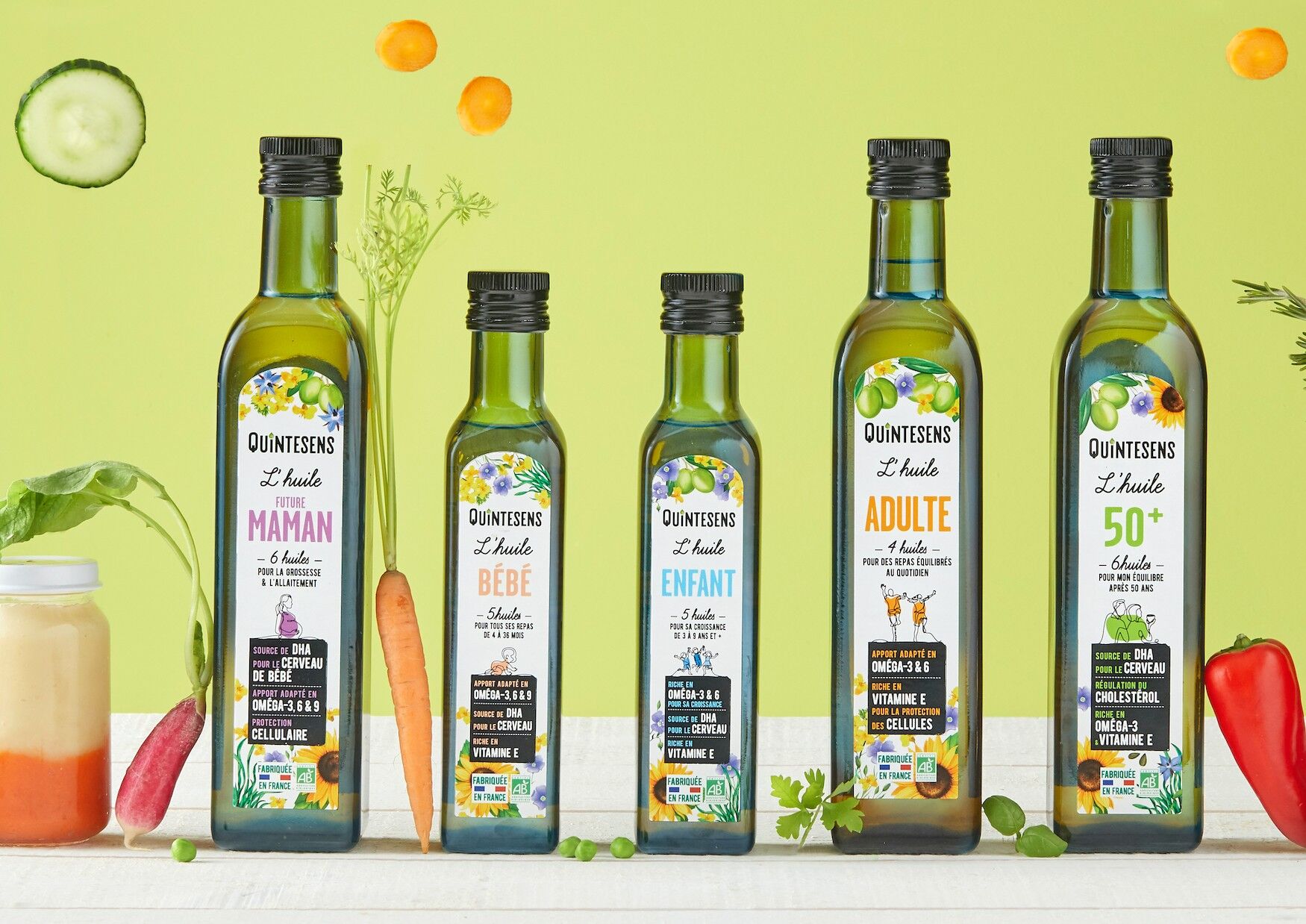 Health Offer -10%: Kit 5 Health Oils (6 bottles of each)