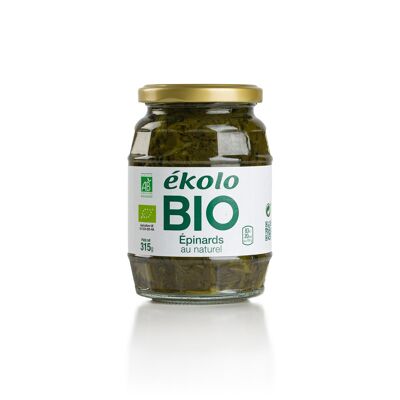 Ecological Spinach in Natural ékolo, 6 units. x 315g