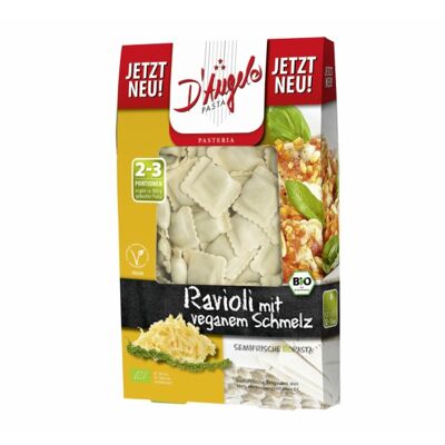 Vegan Ravioli with Vegan Cheese - Organic