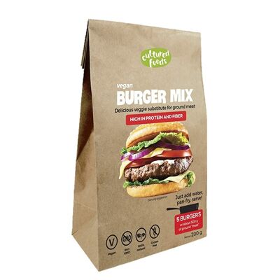 Vegan Burger Mix (equivalent to 5 Burgers)