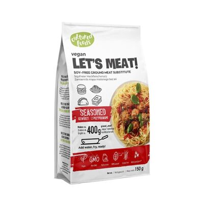 Vegan Lets Meat with Seasoning & Pea Protein Base