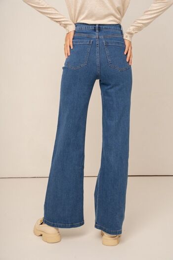 Jeans Gaspard Wide DENIM BLEU 8