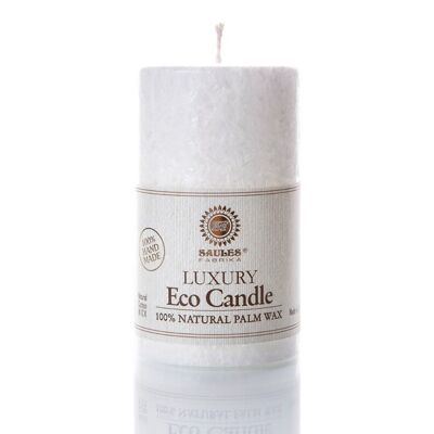 Saules Fabrica Candle in the shape of a column 10.5 white