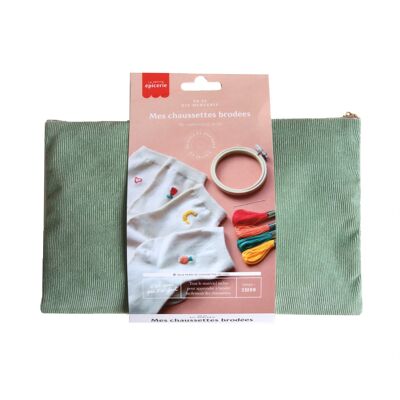 MKMI kit - My embroidered socks