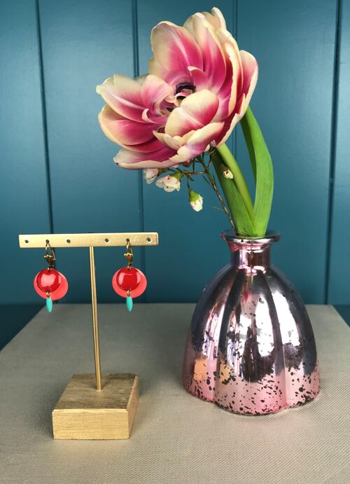 orecchini my planets coral