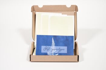 Kit cyanotype spécial vacances 4