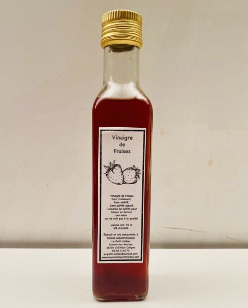 Strawberry Vinegar 25cl