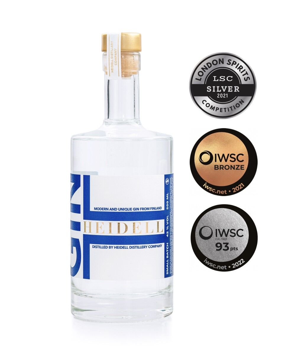 Ginebra, Ginebra Heidell 500ml 42%