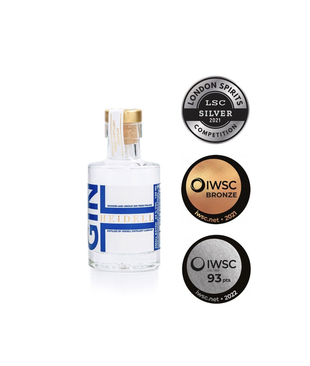 Gin, Heidell Gin 100ml 42%
