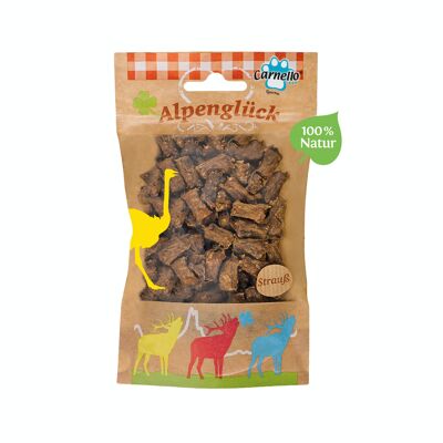 Alpenglück snack per cani leggero con piume 60 g x 15