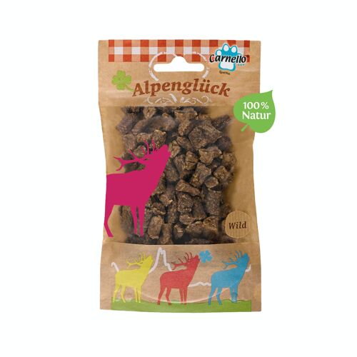 Hundesnack Alpenglück Platzhirsch 60g x 15