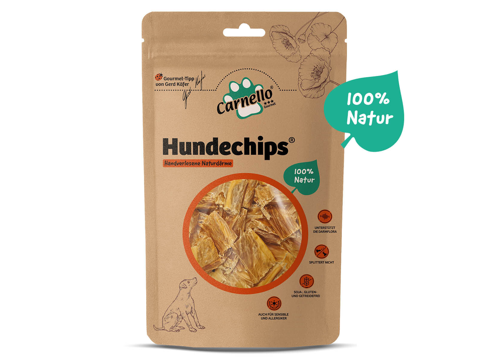 Snack per cani patatine per cani 55 g x 20