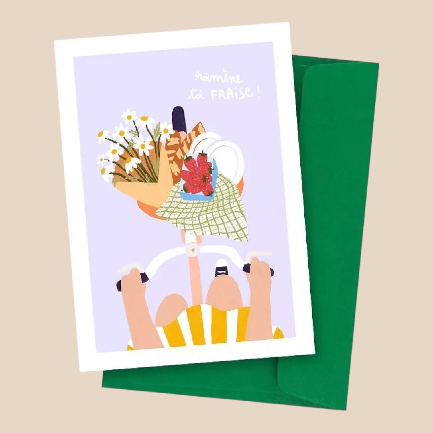 Postcard Bring your strawberry