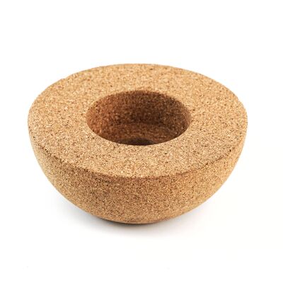 100% cork | AURORA | Natural Candel Holder