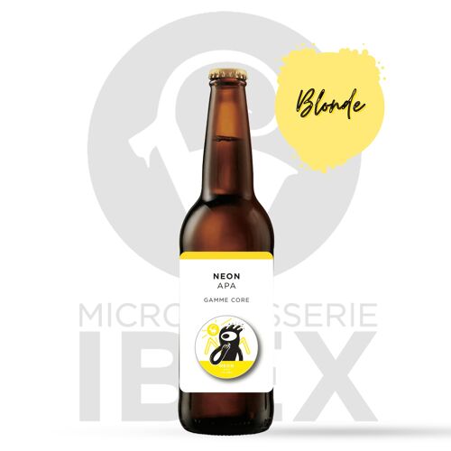 Bière Néon 33 cl American Pale Ale - Ibex