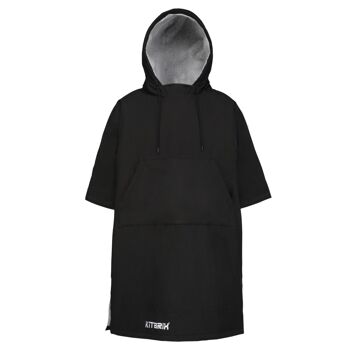 Le Poncho KitBrix - Noir & Gris 1