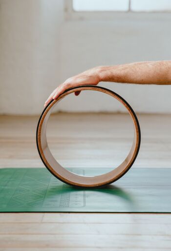 Liège de roue de yoga - aide à la flexibilité et au soutien 2