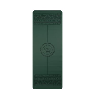 Wild Paws - Natural rubber extreme grip yoga mat green