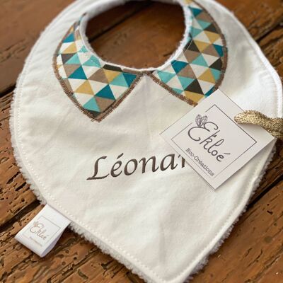 Boy's Bandana Bib Polo Collar Organic Sponge FOXY